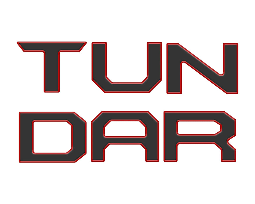 Tufskinz Tailgate Letter Inserts For Tundra (2022-2024)