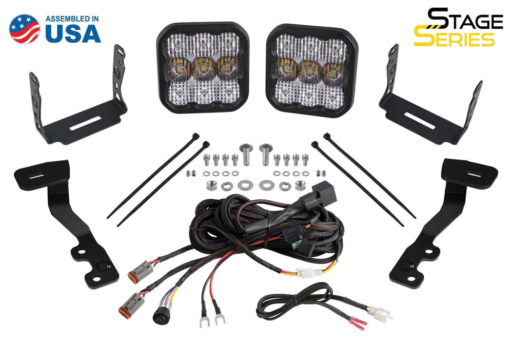 Diode Dynamics Stage Series Backlit Ditch Light Kit For Tundra (2022-2024)