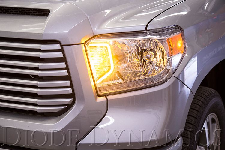 Diode Dynamics Switchback C-Light LED Halos For Tundra (2014-2021)
