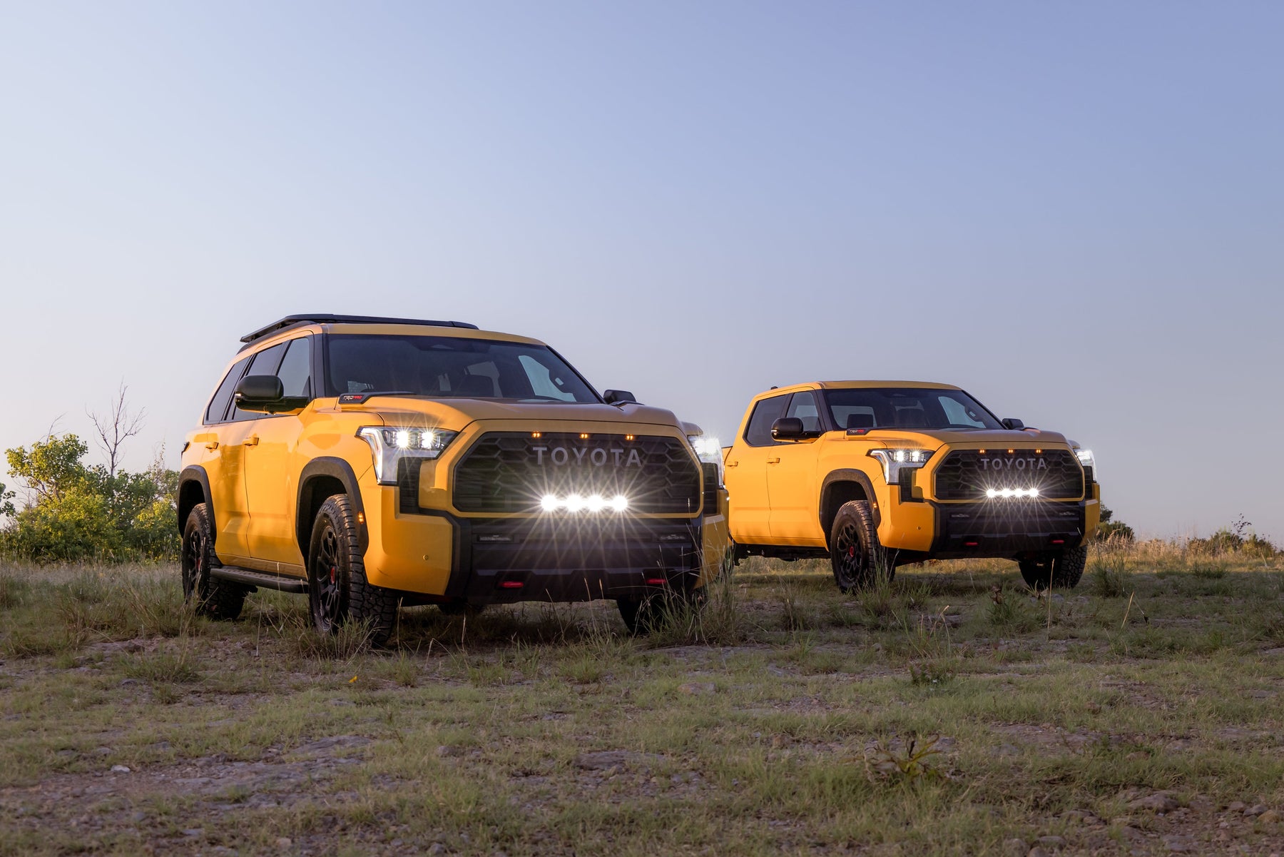 The 2027 Toyota Tundra TRD Pro Debuts in Bold New Honeycomb Paint