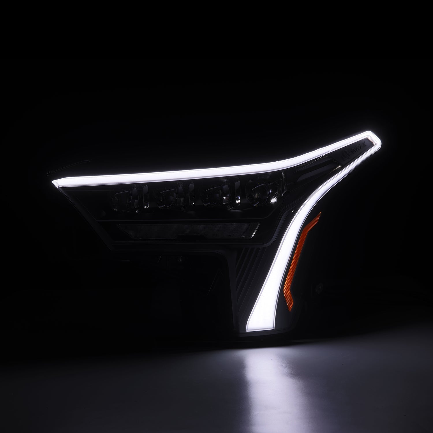 AlphaRex Nova LED Headlights with Amber DRL for Tundra: Aggressive Style and Performance