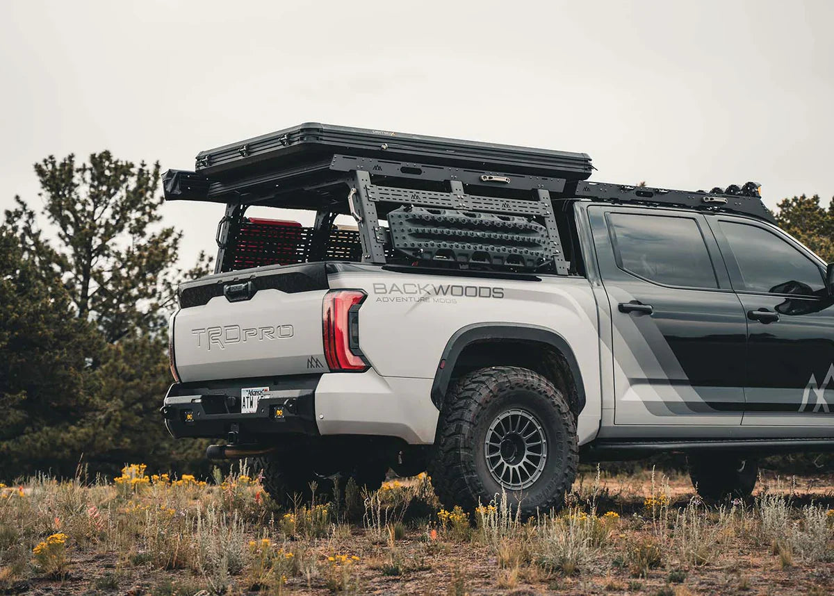 Backwoods Full Height Bed Rack for Tundra: Maximize Storage and Overland Capability
