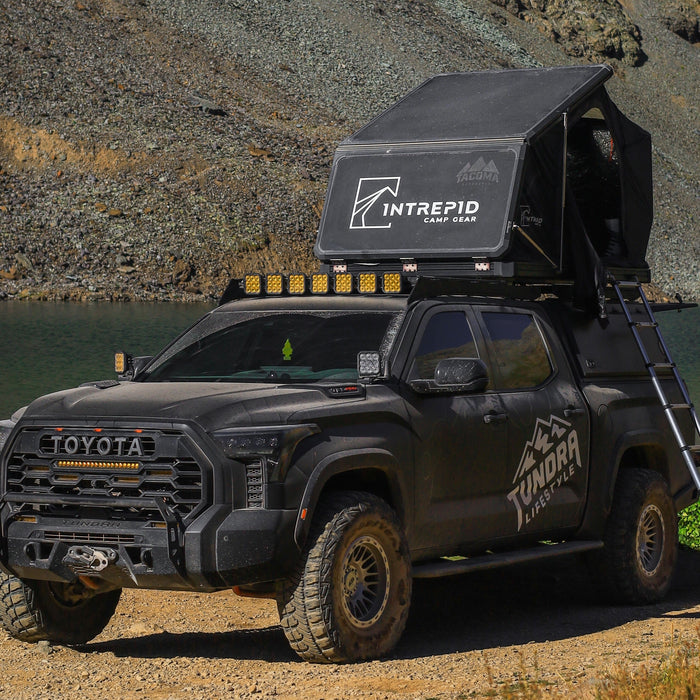 Upgrade Your Tundra Camping Setup with the Intrepid Geo 2.0 Rooftop Tent