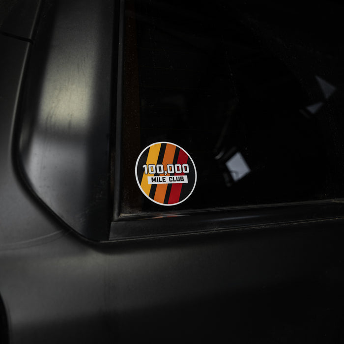 Tundra Lifestyle Mileage Decals