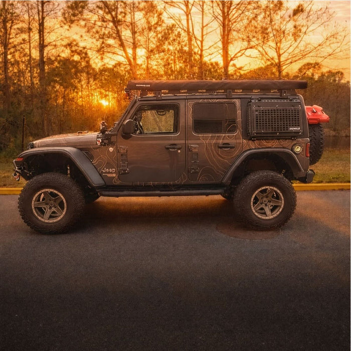 Wraplander DIY Topography Vinyl Wrap Accent/Booster Kit