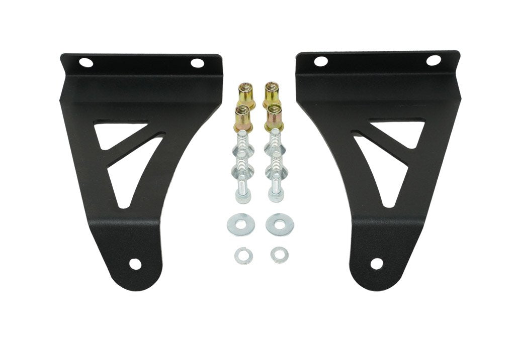 Cali Raised 52" Curved LED Light Bar Roof Brackets Kit For Tundra (2007-2021)