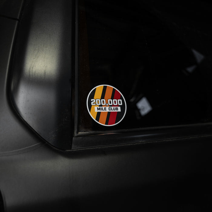 Tundra Lifestyle Mileage Decals