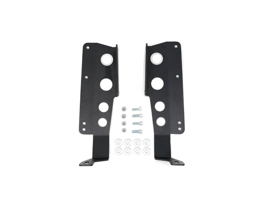 Cali Raised 42" Hidden Grille Curved LED Light Bar Mounting Brackets For Tundra (2014-2021)