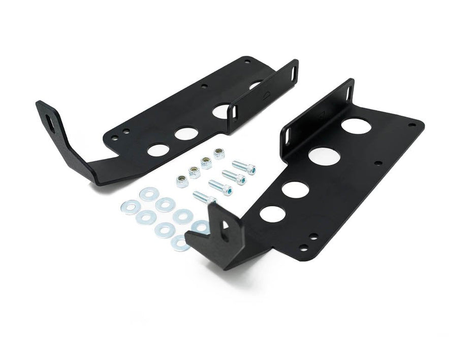 Cali Raised 42" Hidden Grille Curved LED Light Bar Mounting Brackets For Tundra (2014-2021)