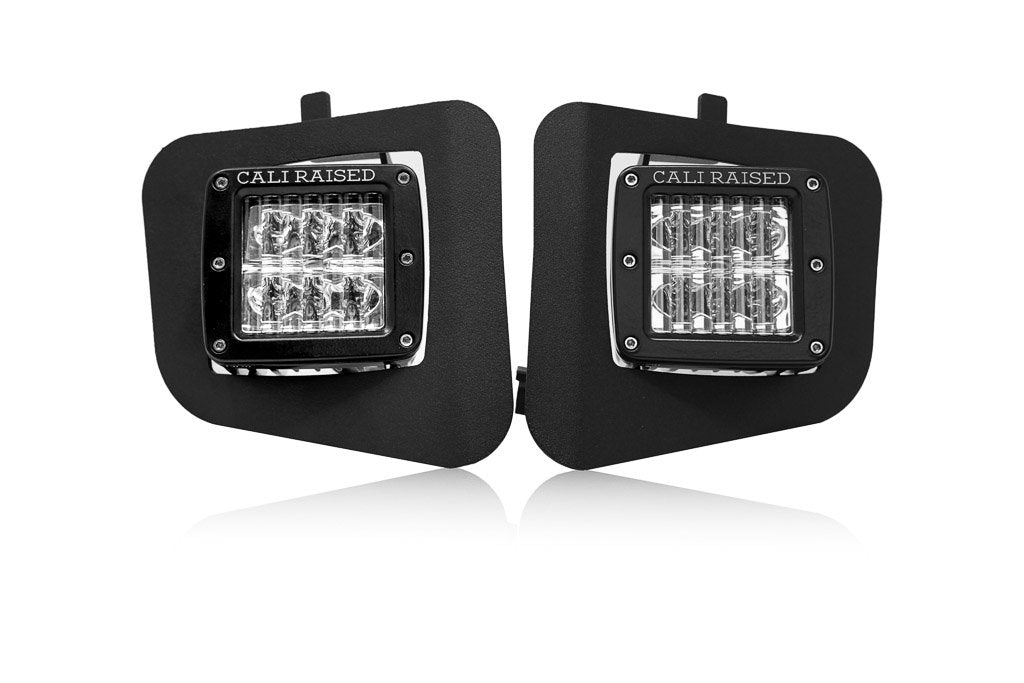 Cali Raised Led Fog Light Pod Replacements Brackets For Tundra (2014-2021)