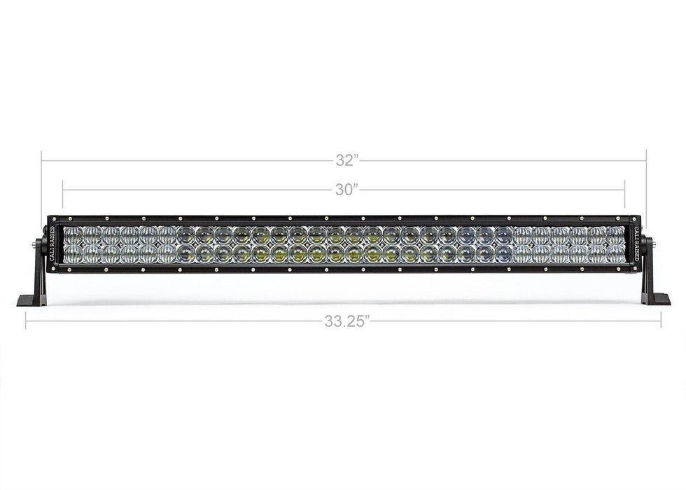 Cali Raised 32" Lower Bumper Hidden LED Light Bar Brackets Kit For Tundra (2014-2021)