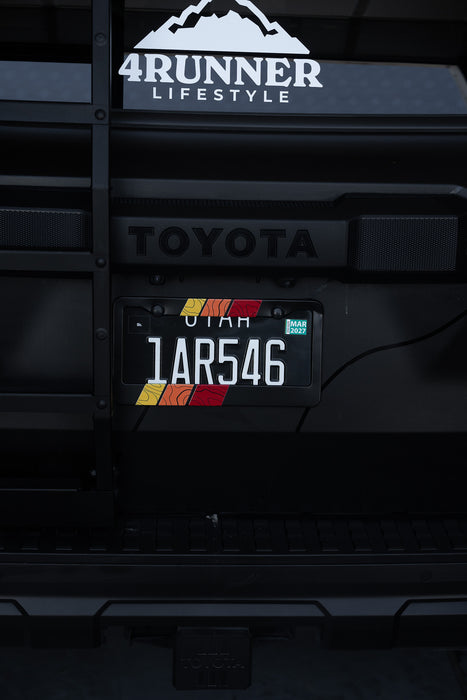 Tundra Lifestyle Heritage License Plate Frame For Tundra