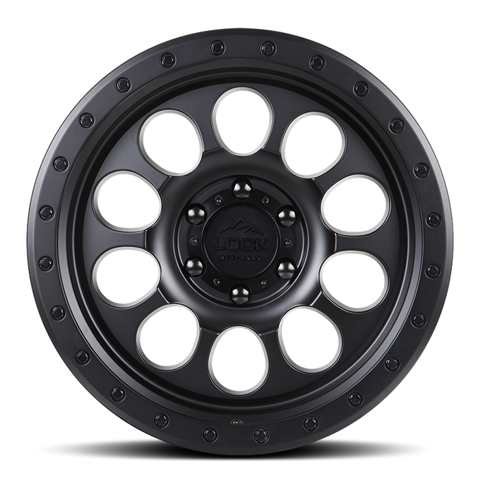 Lock Off-Road Wheels 50CAL Matte Black