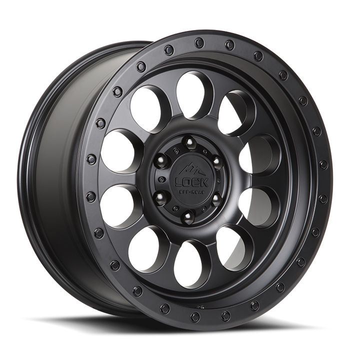 Lock Off-Road Wheels 50CAL Matte Black