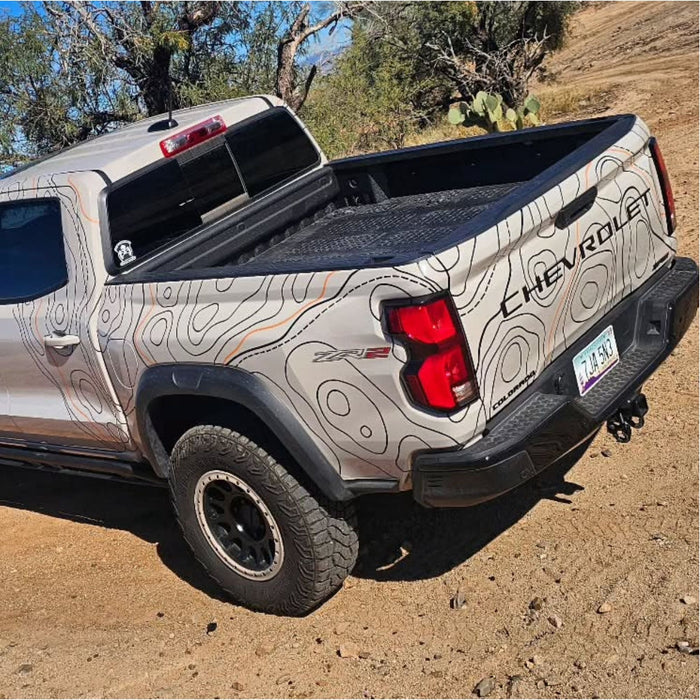 Wraplander DIY Topography Vinyl Wrap Accent/Booster Kit