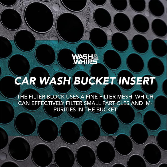 WASH&WHIPS Pit Stop Particle Interceptor - Fits 5 / 3.5 G Buckets