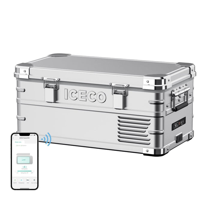 ICECO APL20 Light Duty Aluminum Silver Freezer Single Zone 20 LT