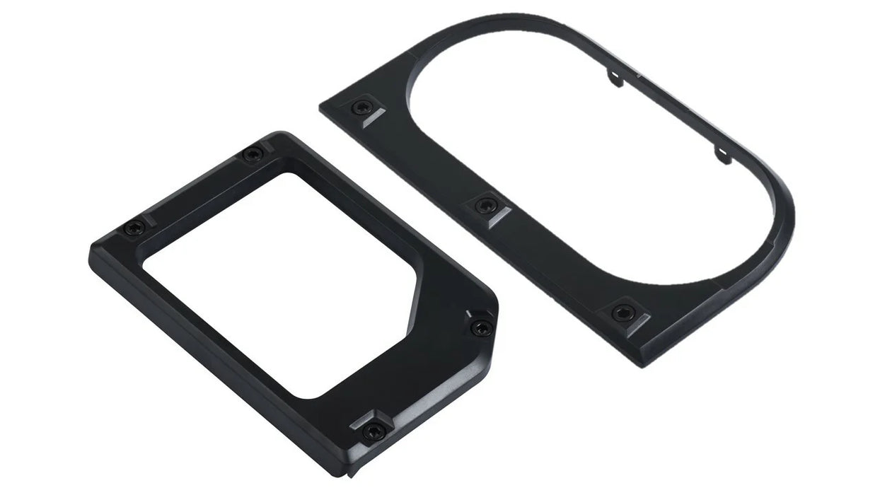 AJT Design Cup Holder/Shifter Trim Rings Black For Tundra (2014-2021)