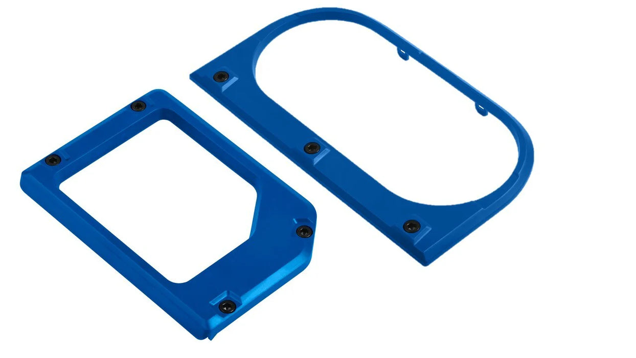 AJT Design Cup Holder/Shifter Trim Rings Voodoo Blue For Tundra (2014-2021)