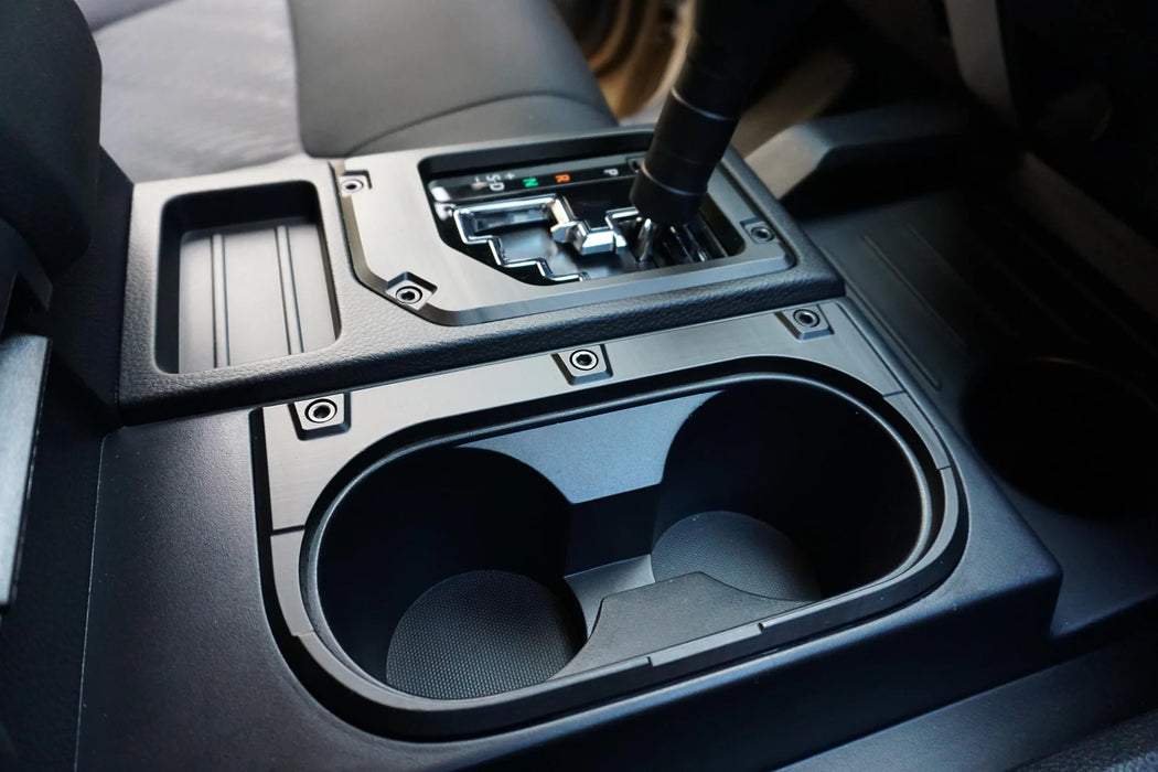 AJT Design Cup Holder/Shifter Trim Rings White For Tundra (2014-2021)