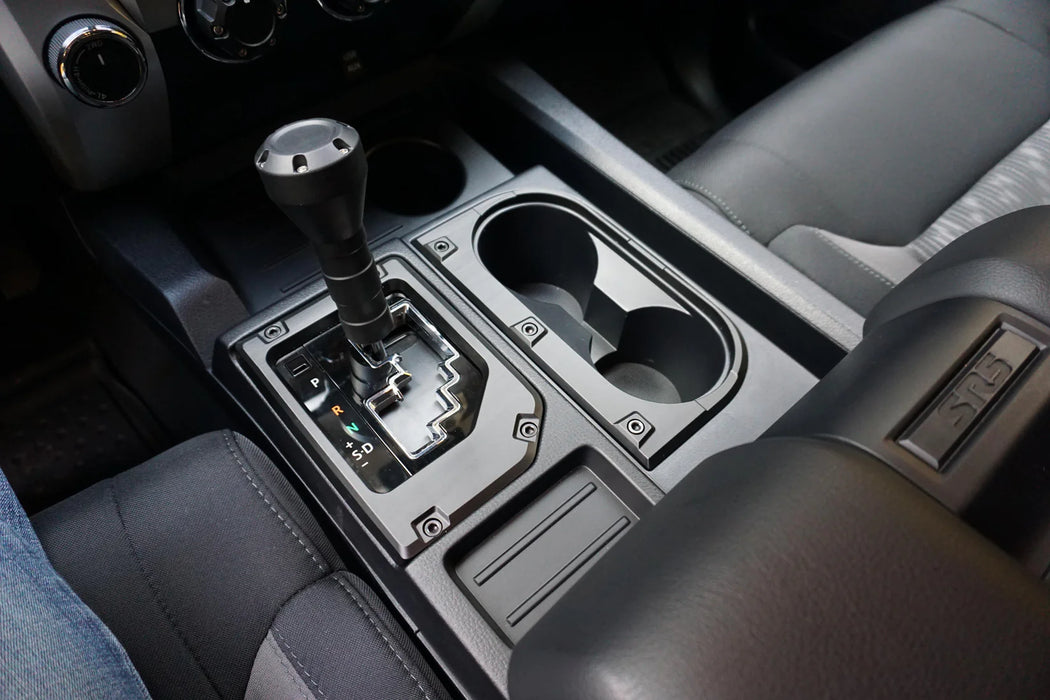 AJT Design Cup Holder/Shifter Trim Rings White For Tundra (2014-2021)