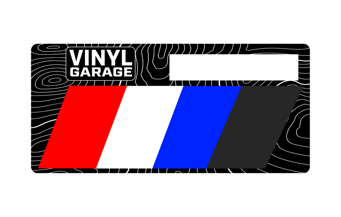 Vinyl Garage Universal 4 Stripe Decal