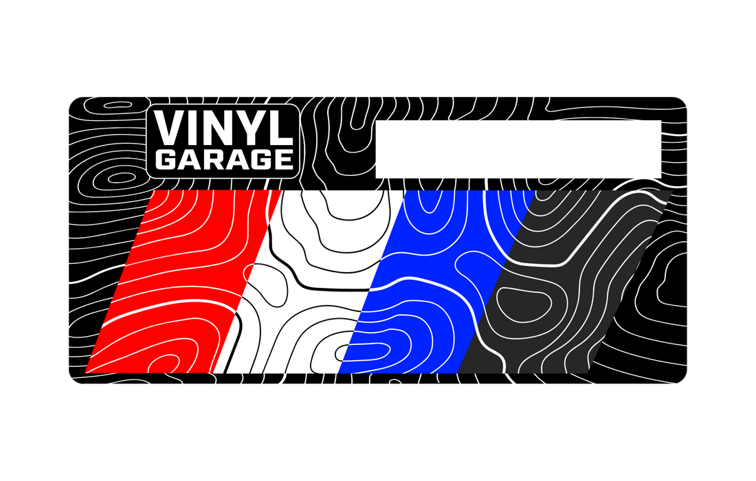 Vinyl Garage Universal 4 Stripe Decal