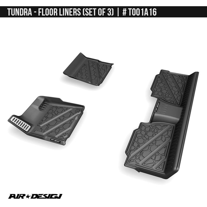 Air Design Floor Liner Set For Tundra (2014-2021)