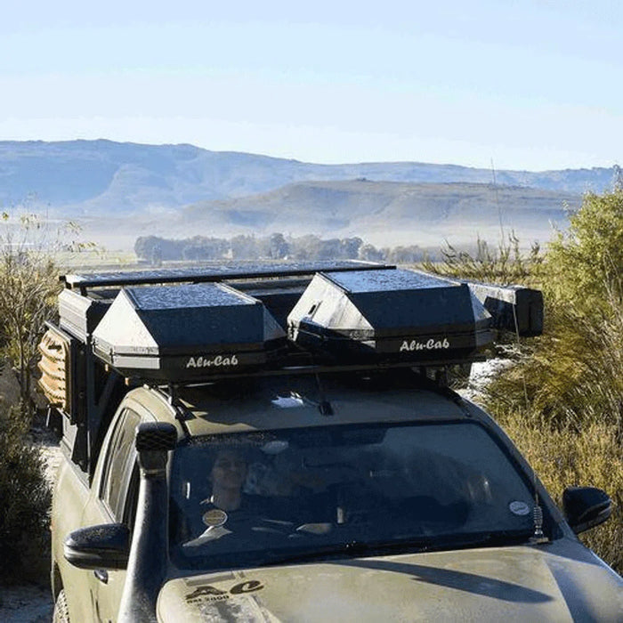 alu cab roof top tent Alu-Cab Slimline Roof Box — Tundra Lifestyle
