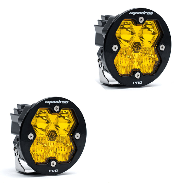 Baja Designs Squadron R 2.0 Pro Black LED Auxiliary Light Pod Pair