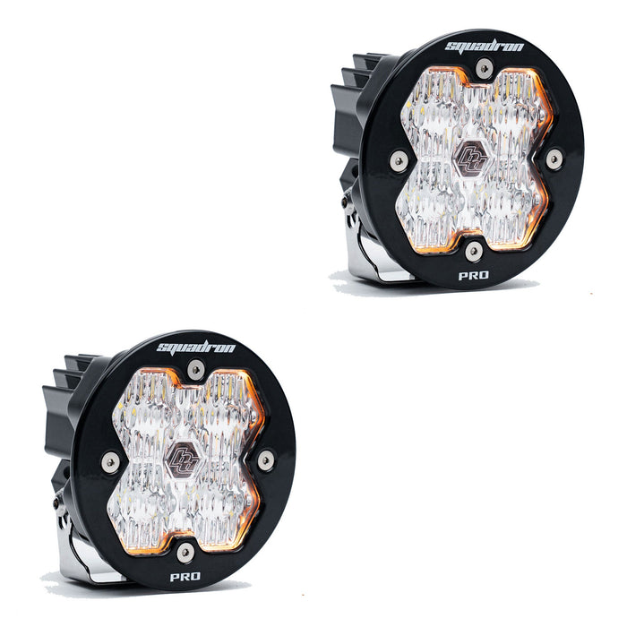 Baja Designs Squadron R 2.0 Pro Black LED Auxiliary Light Pod Pair
