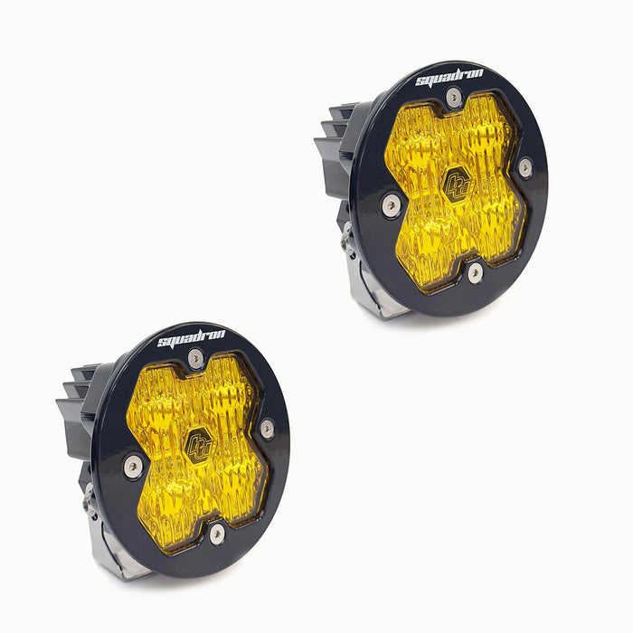 Baja Designs Squadron R 2.0 Sport Black LED Auxiliary Light Pod Pair - Universal