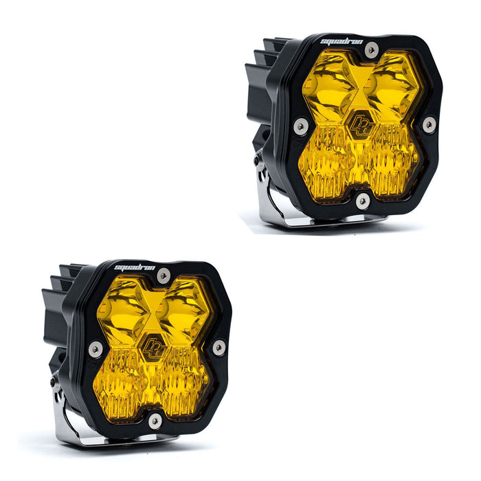 Baja Designs Squadron R 2.0 Sport Black LED Auxiliary Light Pod Pair - Universal