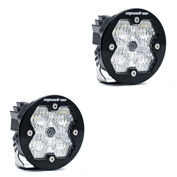 Baja Designs Squadron R 2.0 Sport Black LED Auxiliary Light Pod Pair - Universal