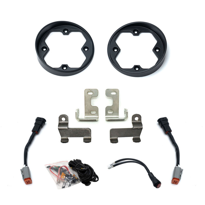 Baja Designs Squadron-R 2.0 Toyota Fog Pocket Light Mount Kit For Tundra (2014-2021)