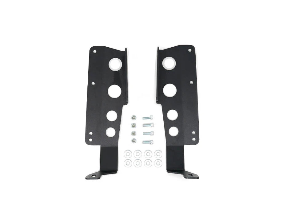 Cali Raised 42" Hidden Grille Curved LED Light Bar Mounting Brackets for Tundra (2014-2021)