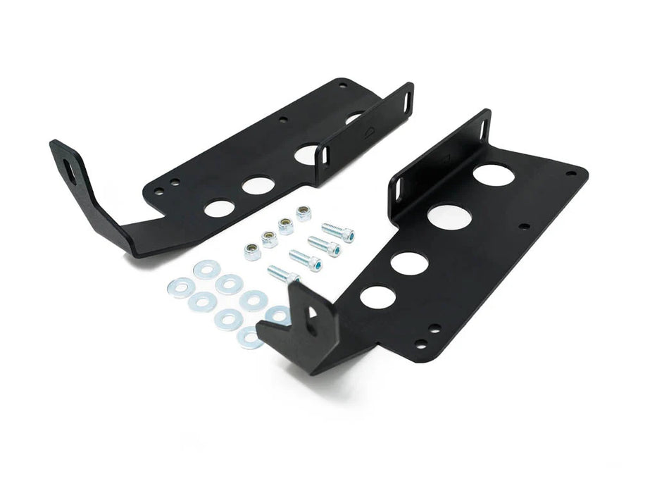 Cali Raised 42" Hidden Grille Curved LED Light Bar Mounting Brackets for Tundra (2014-2021)