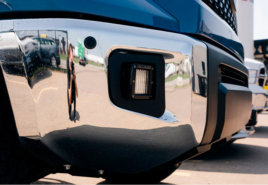 Cali Raised Led Fog Light Pod Replacements Brackets Kit for Tundra (2014-2021)