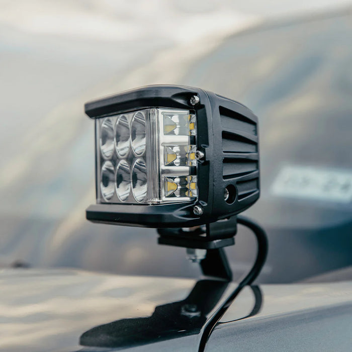 Cali Raised Low Profile Ditch Light Brackets Kit for Tundra (2022-Current)