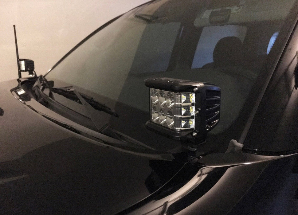Cali Raised Low Profile Ditch Light Mounting Brackets for Tundra (2014-2021)
