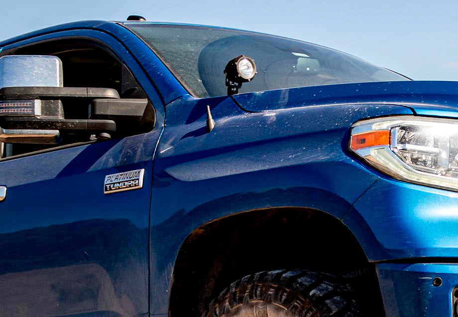 Cali Raised Low Profile Ditch Light Mounting Brackets for Tundra (2014-2021)