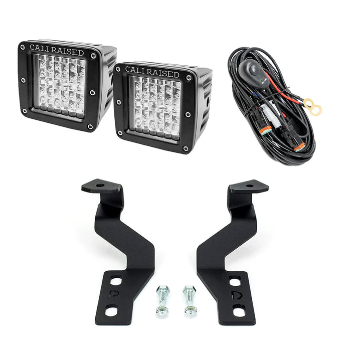 Cali Raised Low Profile Ditch Light Mounting Brackets for Tundra (2014-2021)