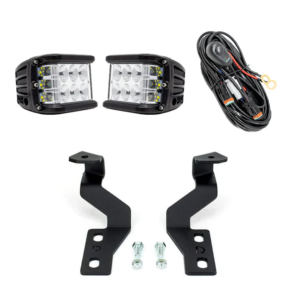 Cali Raised Low Profile Ditch Light Mounting Brackets for Tundra (2014-2021)
