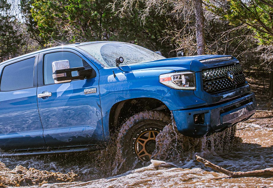 Cali Raised Low Profile Ditch Light Mounting Brackets for Tundra (2014-2021)