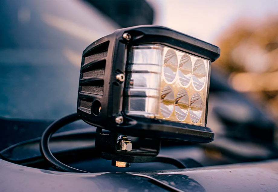 Cali Raised Low Profile Ditch Light Mounting Brackets for Tundra (2014-2021)