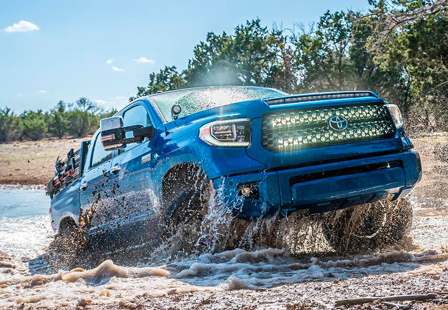 Cali Raised Low Profile Ditch Light Mounting Brackets for Tundra (2014-2021)