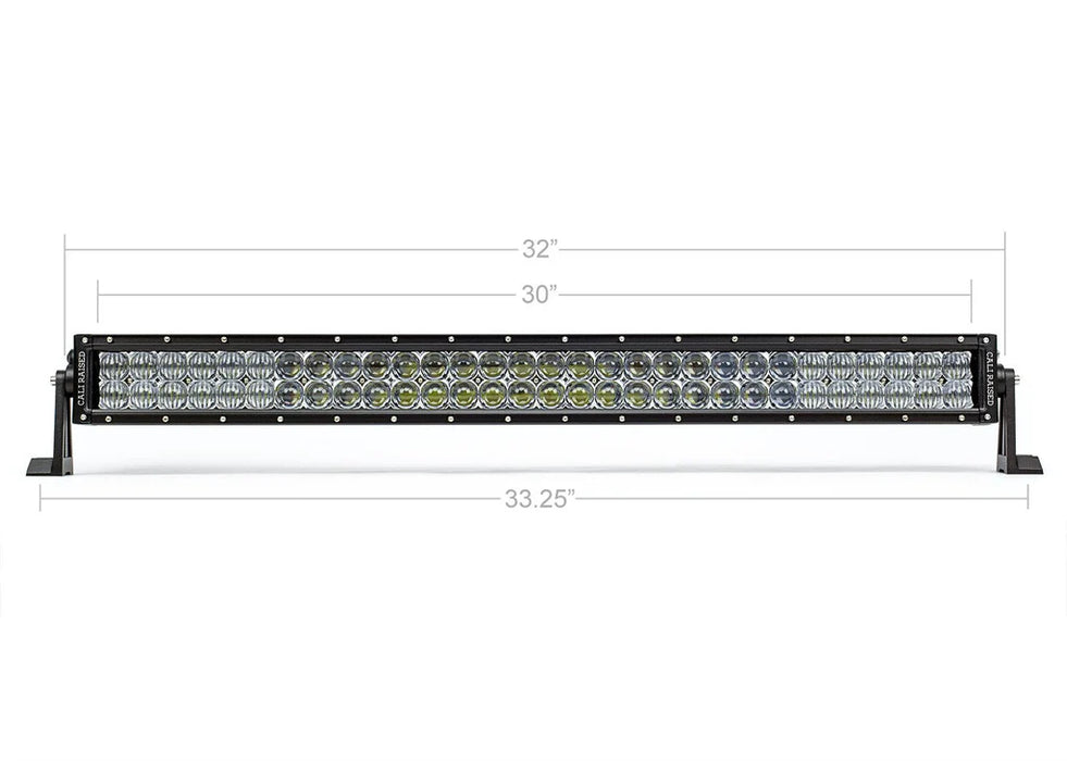 Cali Raised 32" Lower Bumper Hidden LED Light Bar Brackets Kit for Tundra (2014-2021)