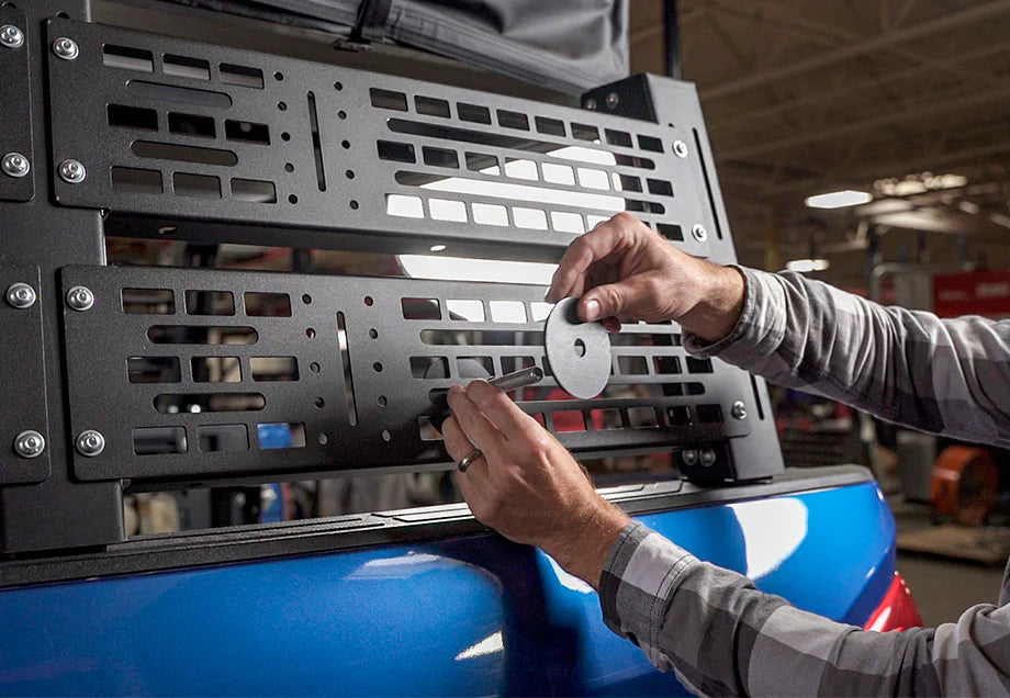 Cali Raised Molle Panel Hi-Lift Jack Mounts for Tundra