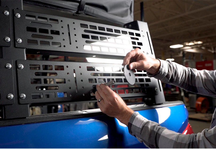 Cali Raised Molle Panel Hi-Lift Jack Mounts for Tundra