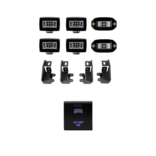 Cali Raised Premium Roof Rack Lighting Kit for Tundra